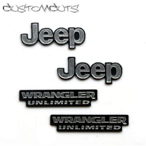 Jeep Wrangler Emblems Customcuts