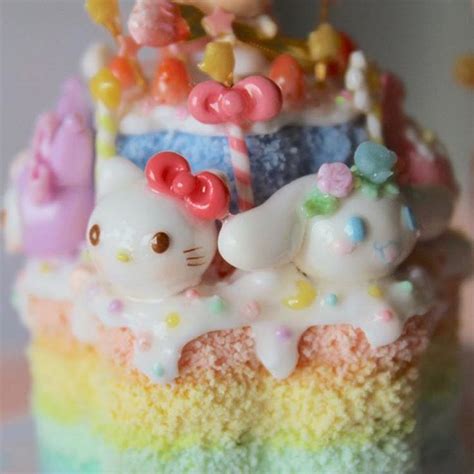 Dreamy Sanrio Birthday Cake Creation By The Talented Pinkstarcharms 🤍🎂