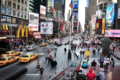 Time Square In Manhattan New York Editorial Stock Photo Image Of