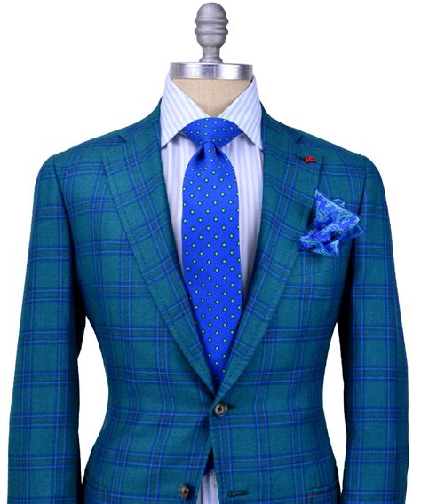 Green And Blue Plaid Sportcoat Classy Men Well Dressed Men Suit Fashion