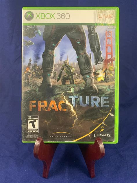 Fracture Item Box And Manual Xbox 360