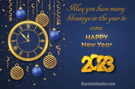 Happy New Year Greetings Cards Messages Best Wishes