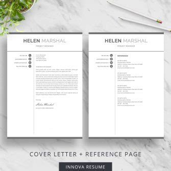 The quality of your professional documents can get you in the door for an interview—or get below is a clean, professional template that highlights what employers want to see, and that matches the suu templates for resumes and cover letters. Simple Resume Template for Word - Innova Resume | Modern ...