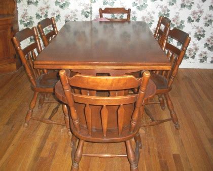 Make this set yours as of late to embellish the decor of your personal home. I HAVE A SOLID ROCK MAPLE ANTIQUE DINING ROOM SET. THERE ...
