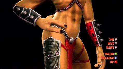 Examining Sheevas Alternate Outfit In Mortal Kombat 9 Youtube