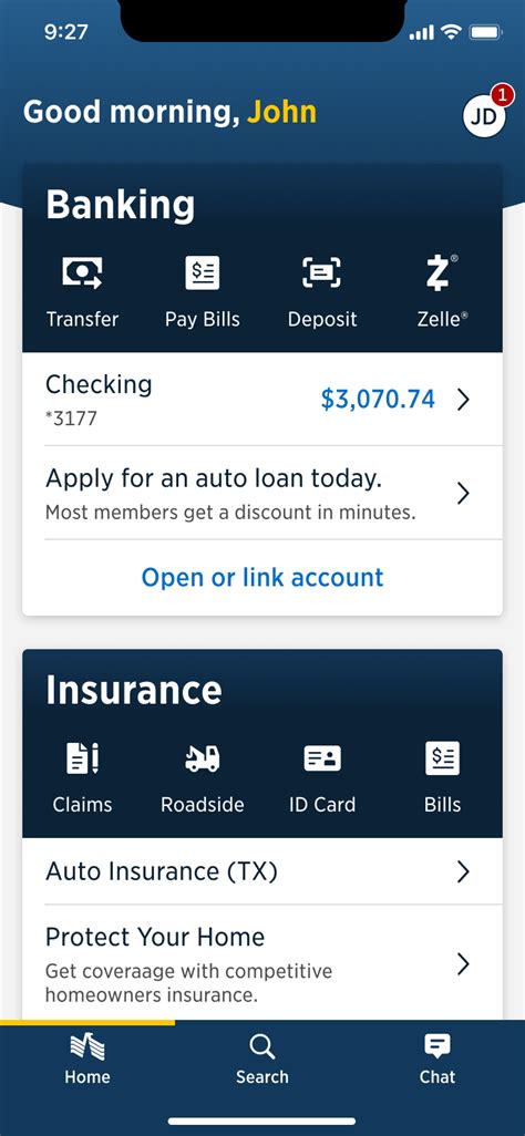 Send Money With Usaas Mobile App Usaa