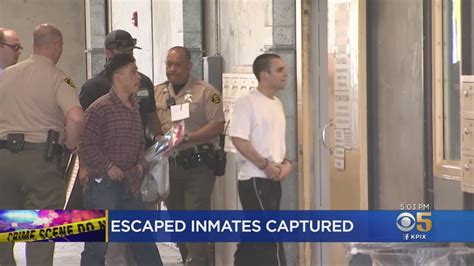 Escaped Monterey County Murder Suspects Returned To Jail Youtube