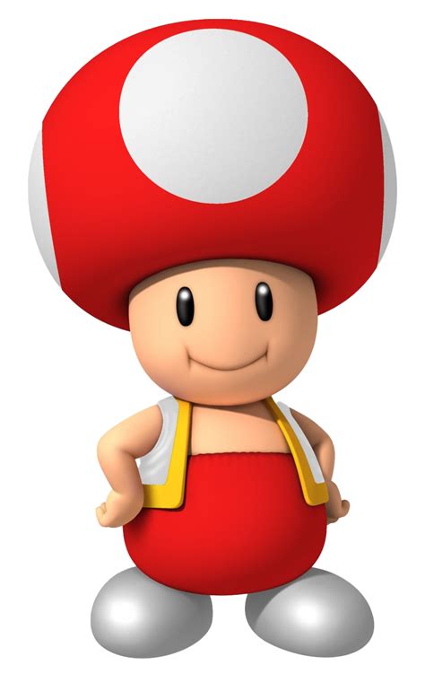 Red Toad From Mario