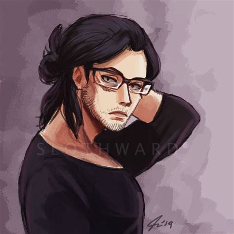 Aizawa With Glasses By Slothward On Deviantart