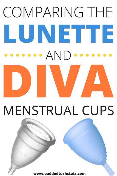 Lunette Menstrual Cup Vs Divacup Review Menstrual Cup Lunette