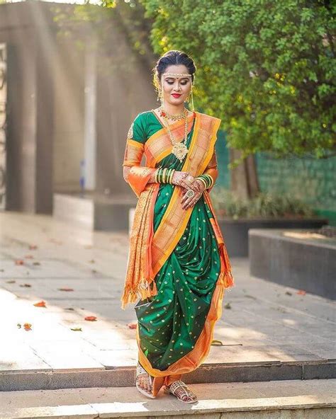 The Best Of Marathi Bridal Nauvari Sarees 5 K4 Fashion