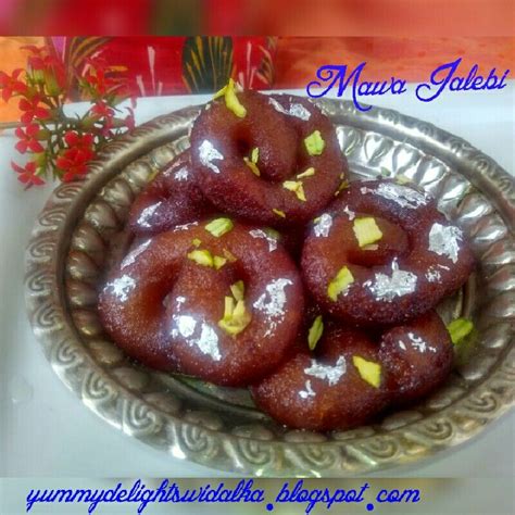 Mawakhoya Jalebi Burfi Recipe Food Indian Sweets