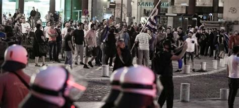 Greek Police Fire Tear Gas During Macedonia Protest In Thessaloniki