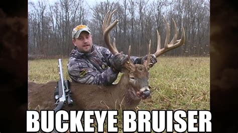 Buckeye Bruiser Hunter Harvests 200 Inch Whitetail Youtube