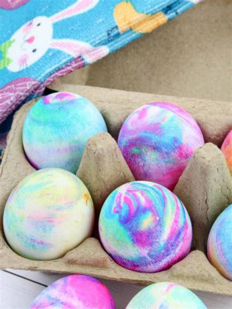 How To Tie Dye Easter Eggs With Cool Whip Story
