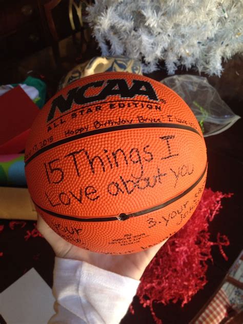 Here are 100 romantic diy valentines day gifts for him which your man will abosultely love! Instead of basketball... a soccer ball. … | Basketball ...