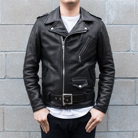 As american as apple pie doesn't even begin to cover how american schott's men's leather motorcycle jackets are. Schott NYC 519 Waxy Natural Cowhide Perfecto Jacket - TOWN ...