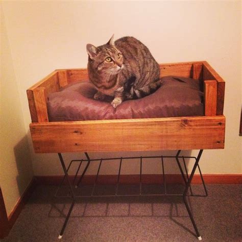 Pallet Cat Bed Diy Cat Bed Cat Diy Wood Diy Pallet Cats Projects