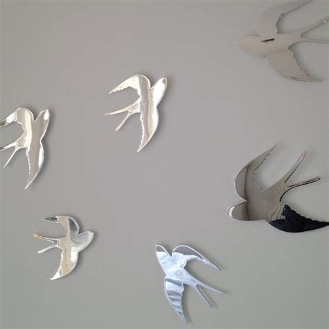 Glass Swallows Эскиз птицы Дизайн интерьера Дизайн