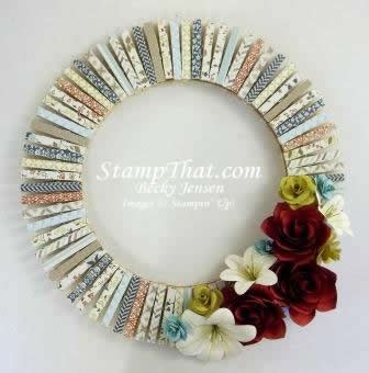Looking for committed ladies/girls who want to get rewarded, recognized while earning handsome amount and create their own identity. Handmade Home Decor Wreath - Card Stock Flowers, Comfort ...