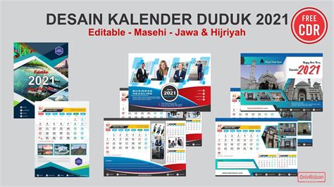 Desain Kalender Meja Dengan Coreldraw Community Saint Lucia