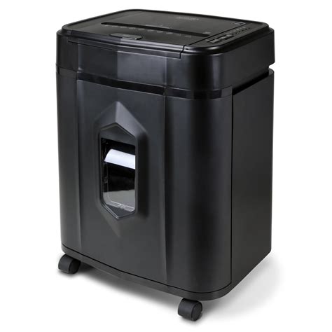 Aurora Gb 120 Sheet Auto Feed Micro Cut Paper Shredder With Pullout