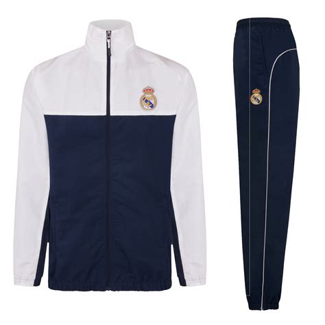 Du willst so aussehen wie die stars von real madrid? Real Madrid - Jungen Trainingsanzug - Jacke & Hose ...