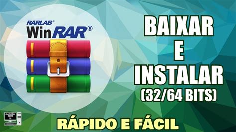 This streamlined and efficient program accomplishes everything you'd expect with no hassle through an intuitive and clean interface, making it accessible to users of. Baixar e instalar WinRar (32/64 bit) - YouTube