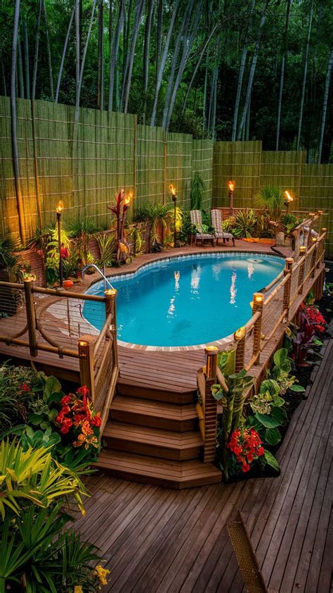 The Ultimate Guide To Above Ground Pool Decks Designs In Outdoor