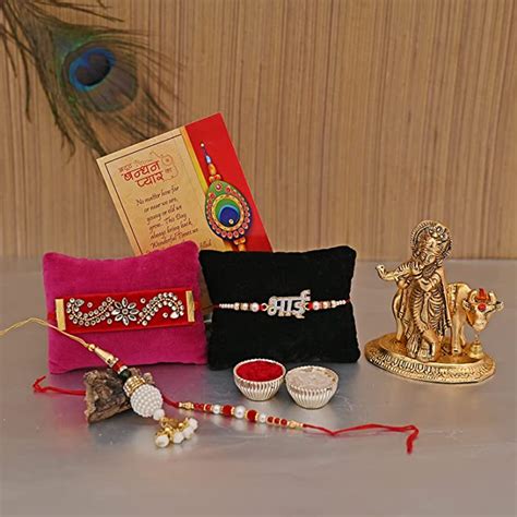 Collectible India Rakhi For Brother With Gift Combo Rakhi Gift For