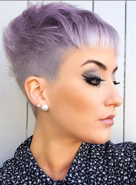 Stylish Short Hair Style For Female Short Pixie Haircut Page Of