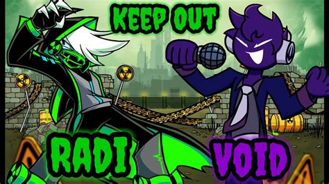 Radi Vs Void Fnf Keep Out But Void Sings It Youtube