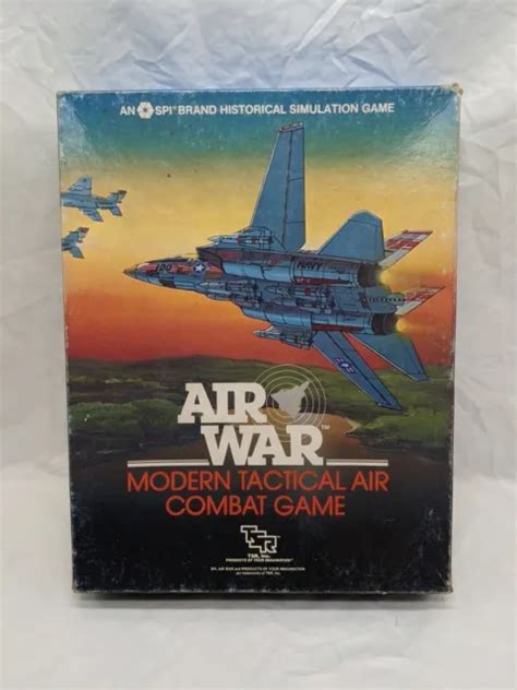 Spi Air War Modern Tactical Air Combat Game Complete 5399 Picclick