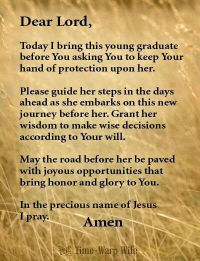 Pin By Monica Stern On Quotes Graduation Party Graduation Prayers