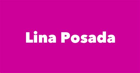 Lina Posada Spouse Children Birthday And More
