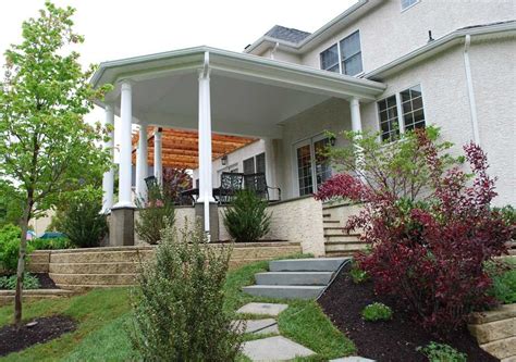 Covered Porch With An Incredible View Front Porch Design Decks And