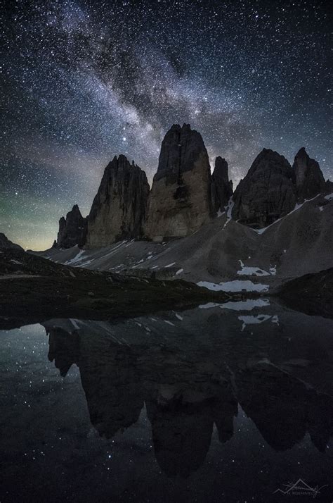 Stars Over Dolomites By Nicholas Roemmelt On 500px Paisajes Pasión