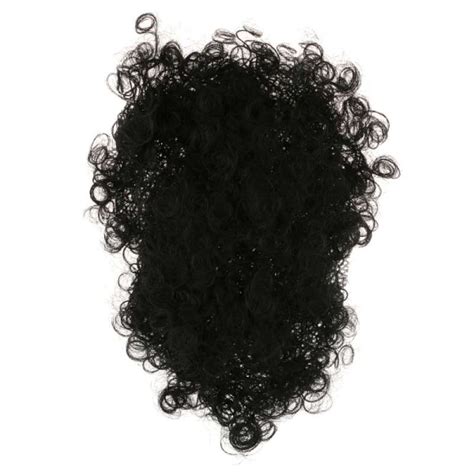 Promo Novelty 70s Hairy Chest Wig Disco Fancy Dress Macho Mens Costume Prop Black Semua
