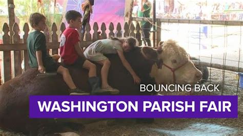 Washington Parish Fair Returns Youtube
