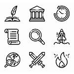 History Icon Greek Packs Icons Vector Svg