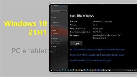 Download Iso Windows 10 21h1 Build 19043 Rtm In Italiano