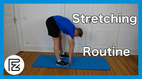 Stretching Routine Für Zuhause Workout Für Anfänger Und