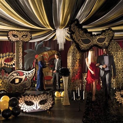 choose our midnight masquerade theme kit to set the scene for a night of romance and myste