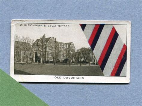 1935 Churchman Cigarettes Well Known Ties 2nd Series Card 28 Old
