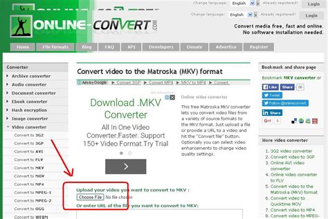How To Convert Video Files To Mkv Easily And Free Online File