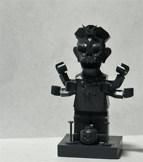 Custom Kali Statue From Lego Indiana Jones READ DESC EBay