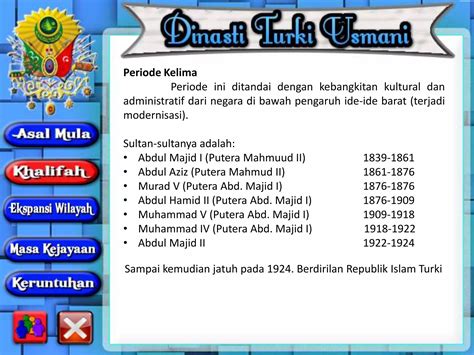 Sejarah Dinasti Turki Usmani Ppt