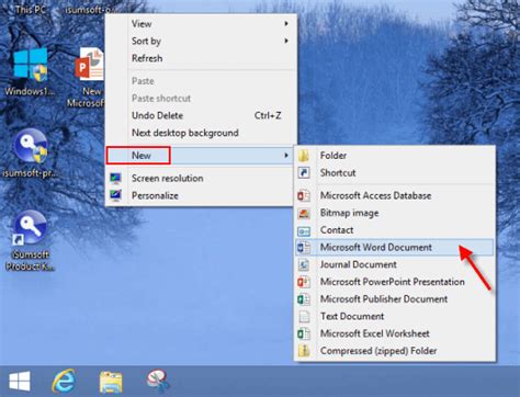 Restore A Missing Microsoft Word Document To The Right Click Context Menu