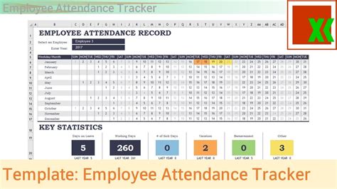Employee Absence Tracking Excel Template Template Walls