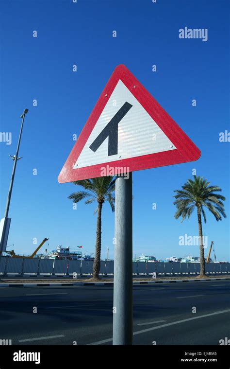 Dubai Road Traffic Sign Hi Res Stock Photography And Images Alamy